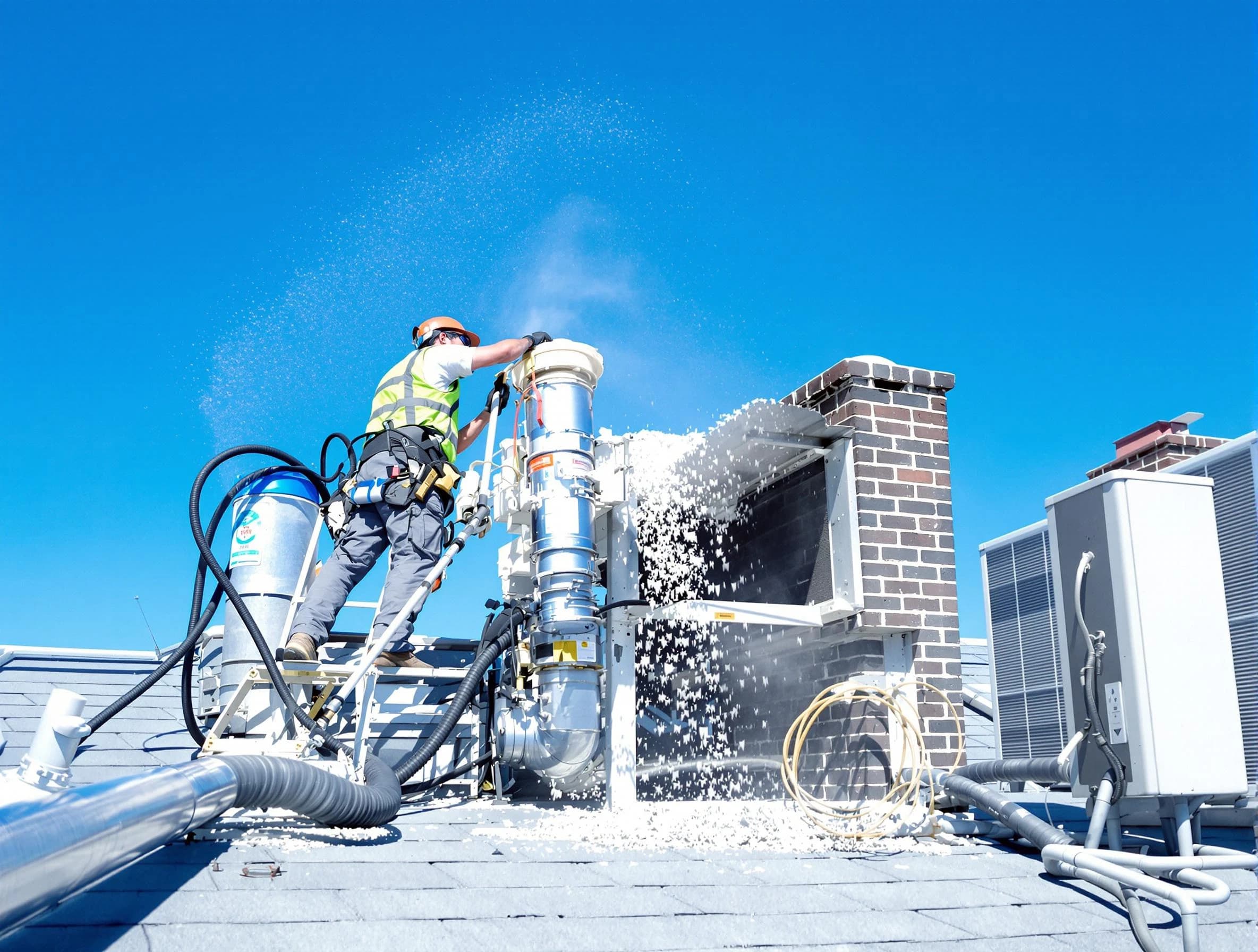 Expert roof dryer vent cleaning by Scottdale Dryer Vent Cleaning in Scottdale