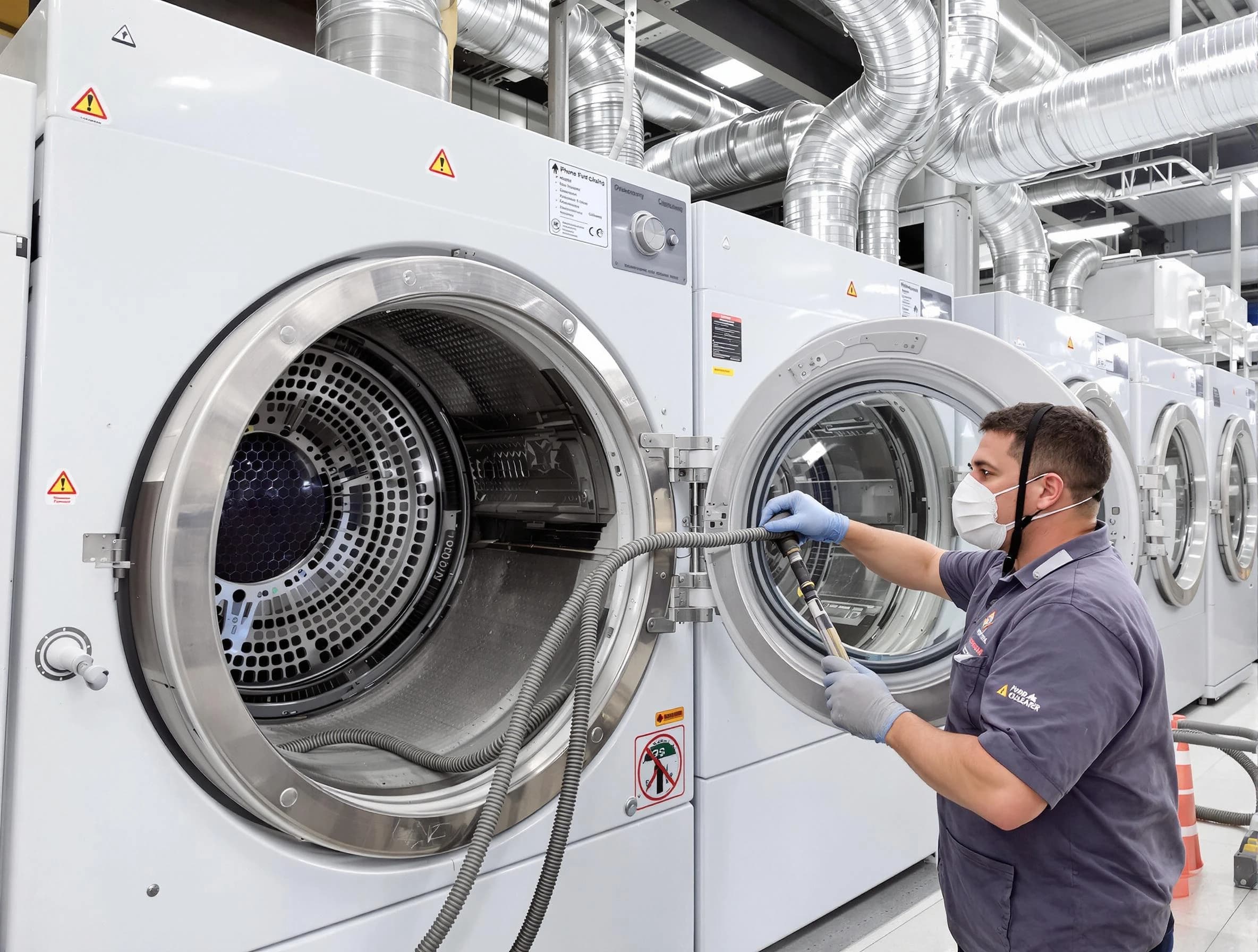 Industrial-grade dryer vent cleaning by Scottdale Dryer Vent Cleaning in Scottdale